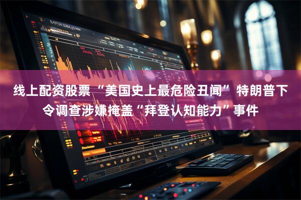 线上配资股票 “美国史上最危险丑闻” 特朗普下令调查涉嫌掩盖“拜登认知能力”事件