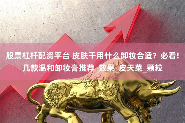 股票杠杆配资平台 皮肤干用什么卸妆合适？必看!几款温和卸妆膏推荐_效果_皮天菜_颗粒
